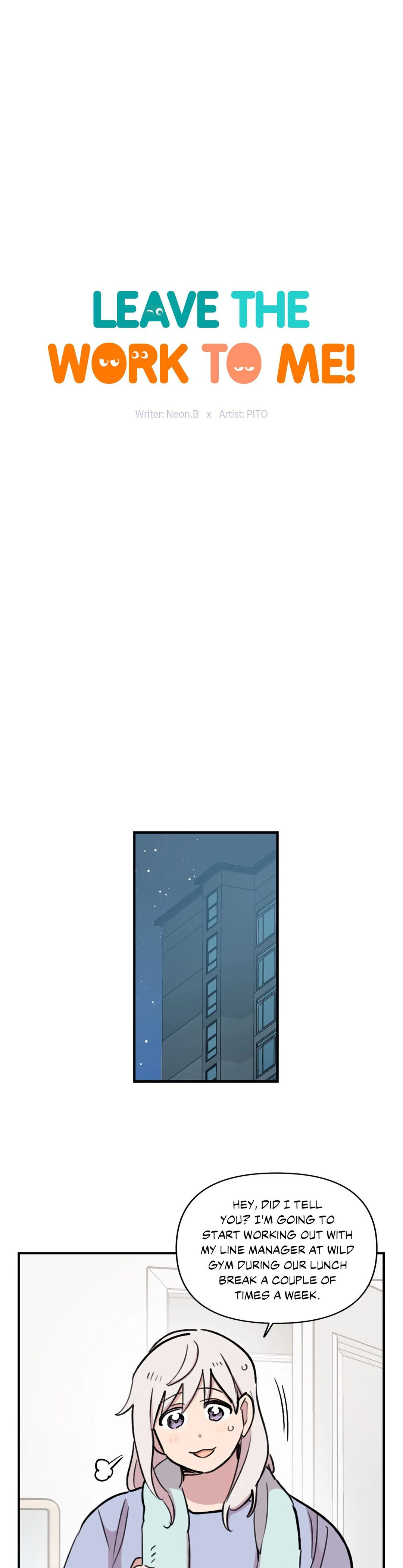 Leave the Work to Me! chapter 62 page 1