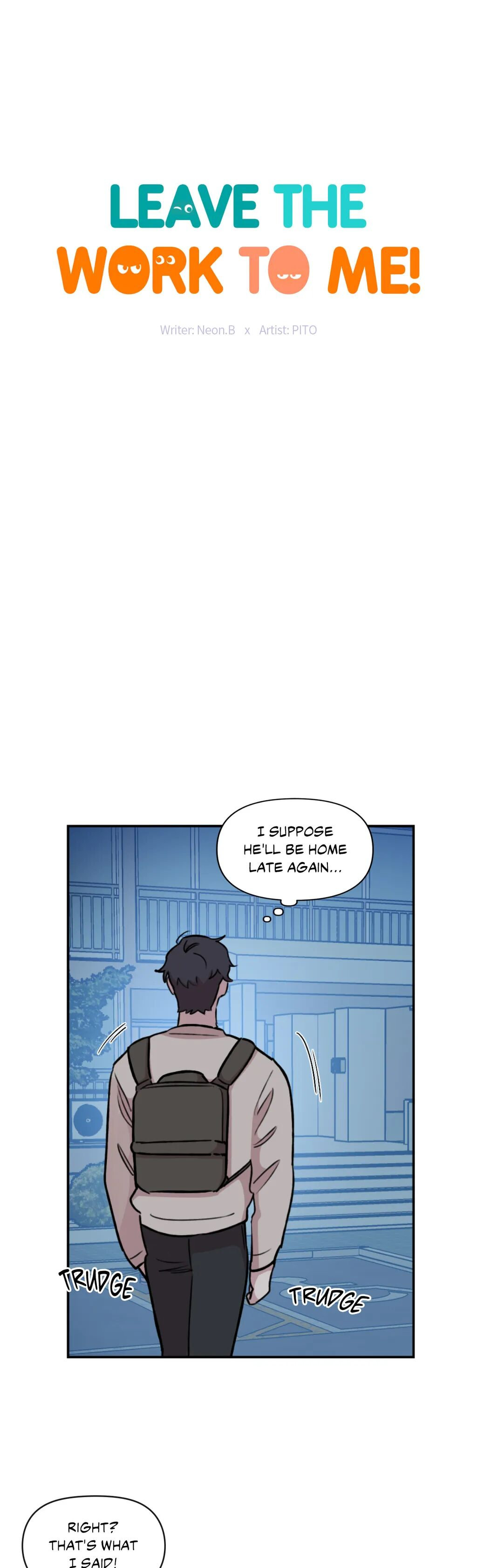 Leave the Work to Me! chapter 87 page 1