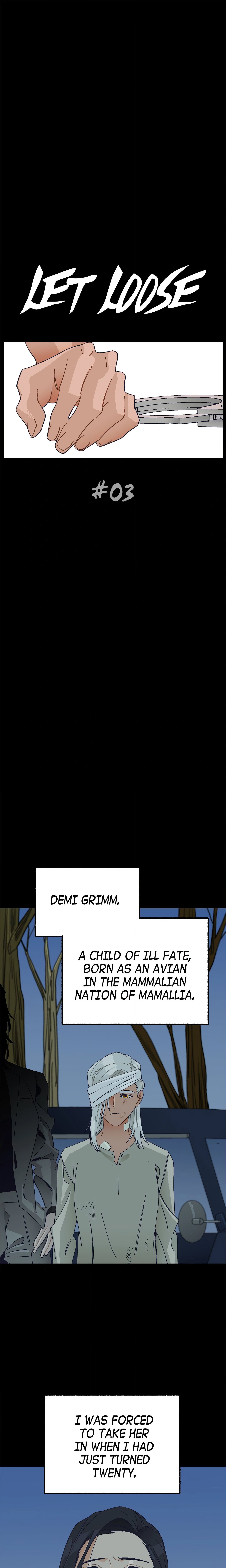 Let Loose chapter 3 page 1