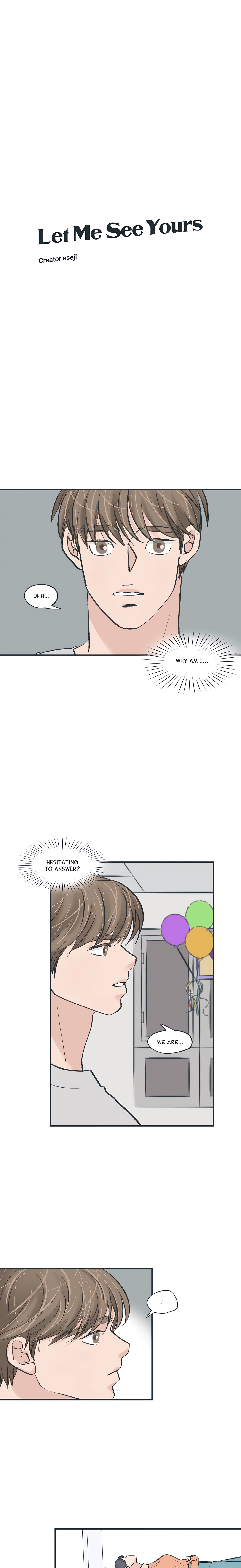 Let Me See Yours (Official) chapter 13 page 1
