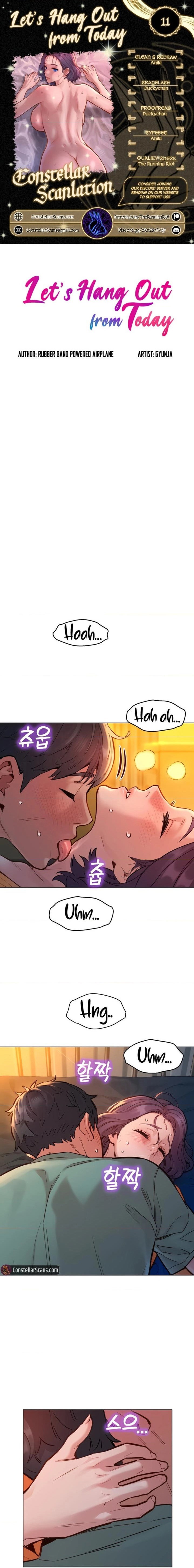 Let’s Hang Out from Today chapter 11 page 1