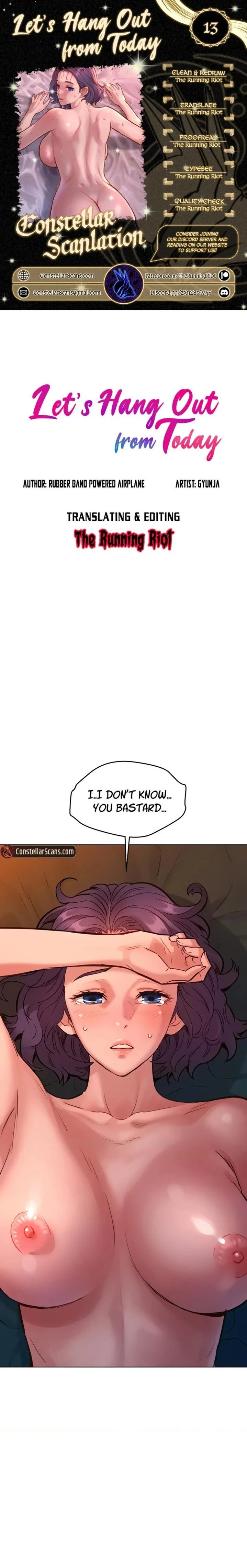 Let’s Hang Out from Today chapter 13 page 1
