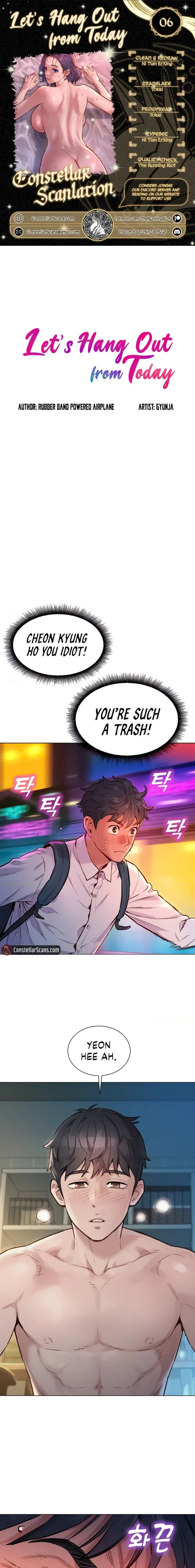 Let’s Hang Out from Today chapter 6 page 1
