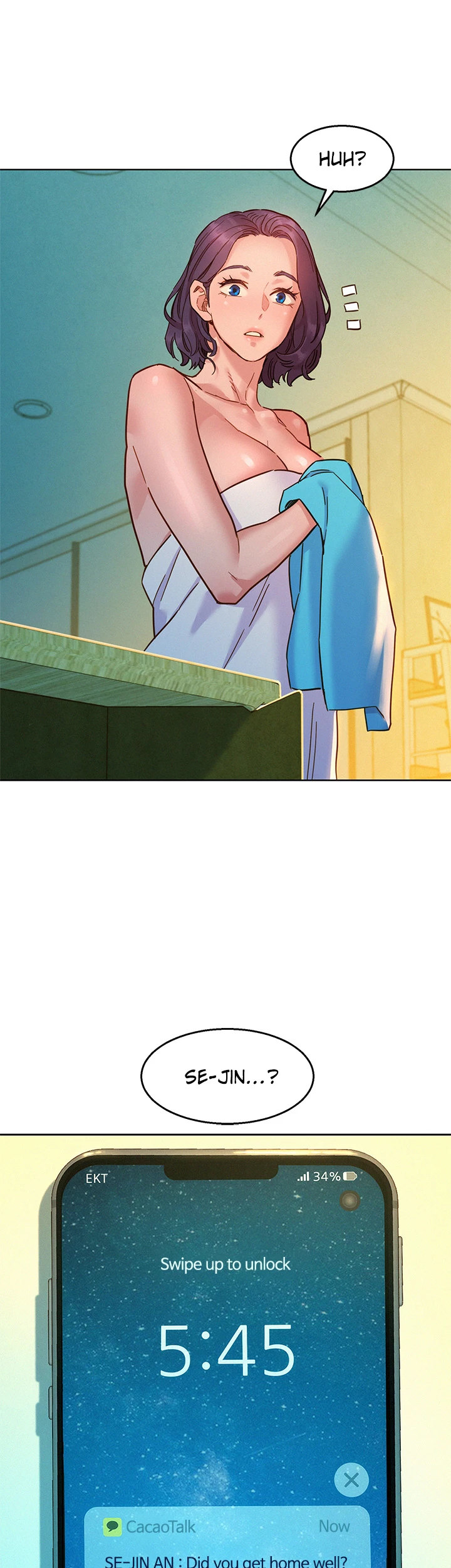 Let’s Hang Out from Today chapter 71 page 57