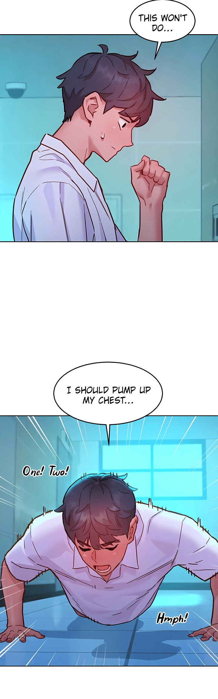Let’s Hang Out from Today chapter 72 page 14
