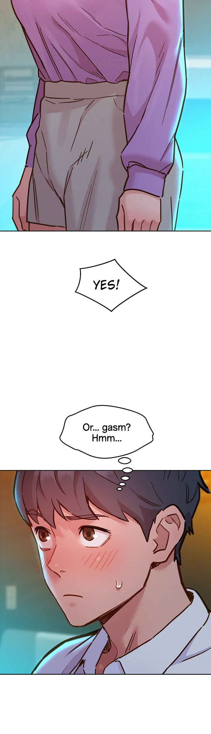 Let’s Hang Out from Today chapter 72 page 21