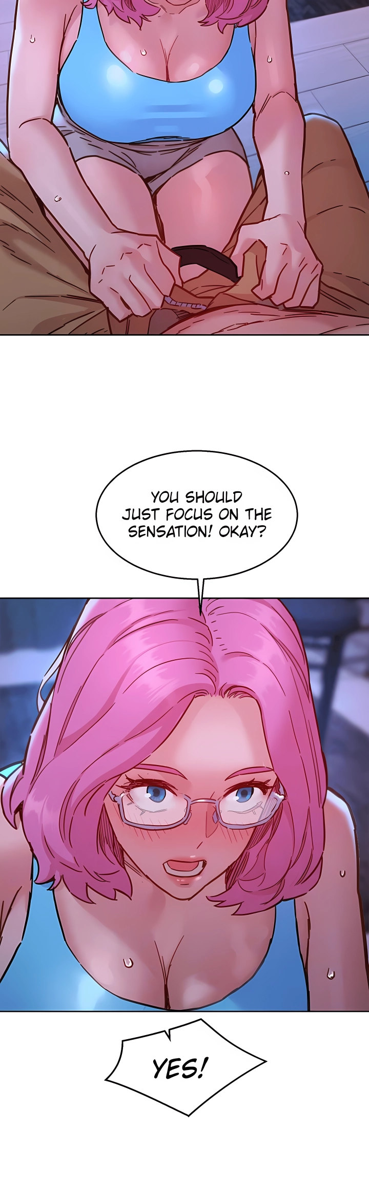 Let’s Hang Out from Today chapter 72 page 33