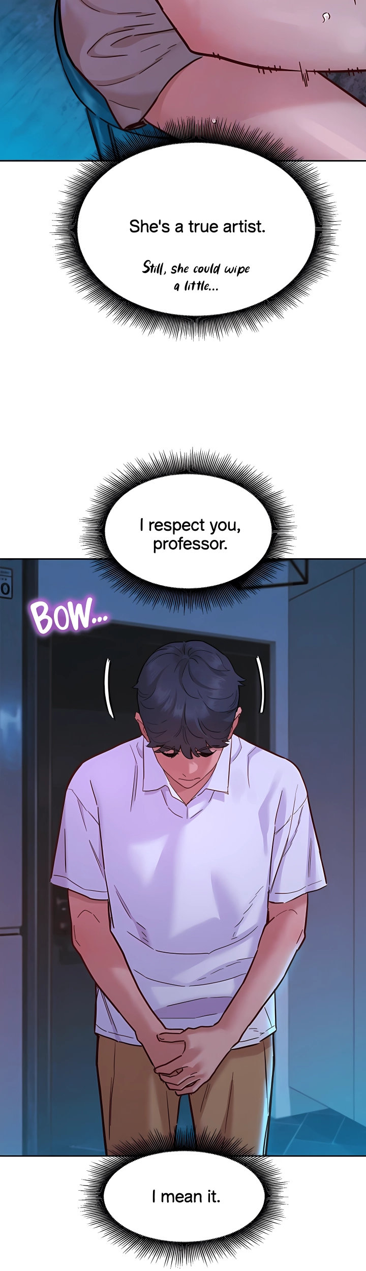 Let’s Hang Out from Today chapter 73 page 14