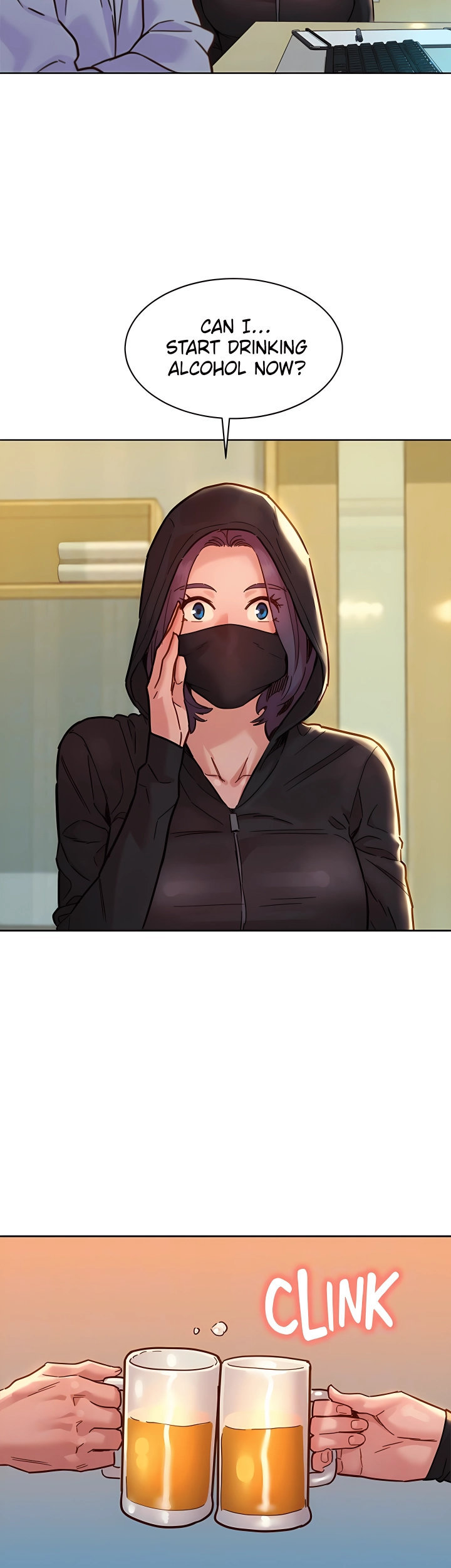 Let’s Hang Out from Today chapter 73 page 17