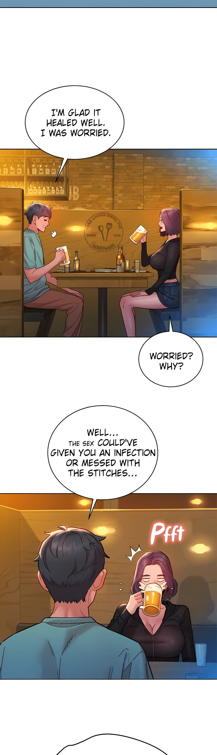 Let’s Hang Out from Today chapter 73 page 18