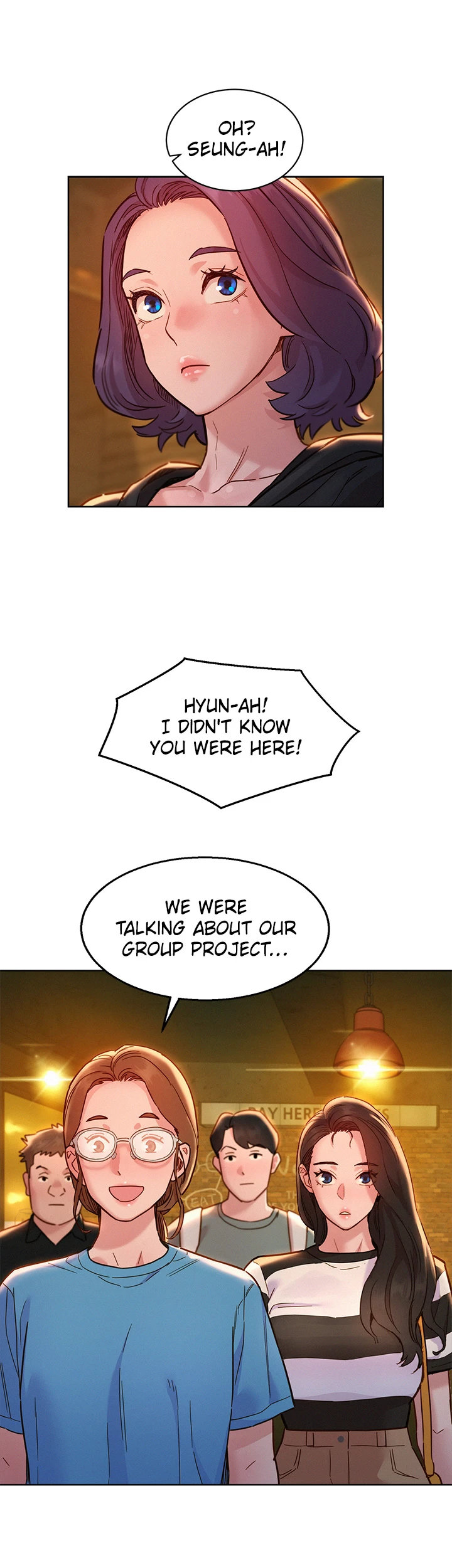 Let’s Hang Out from Today chapter 73 page 21