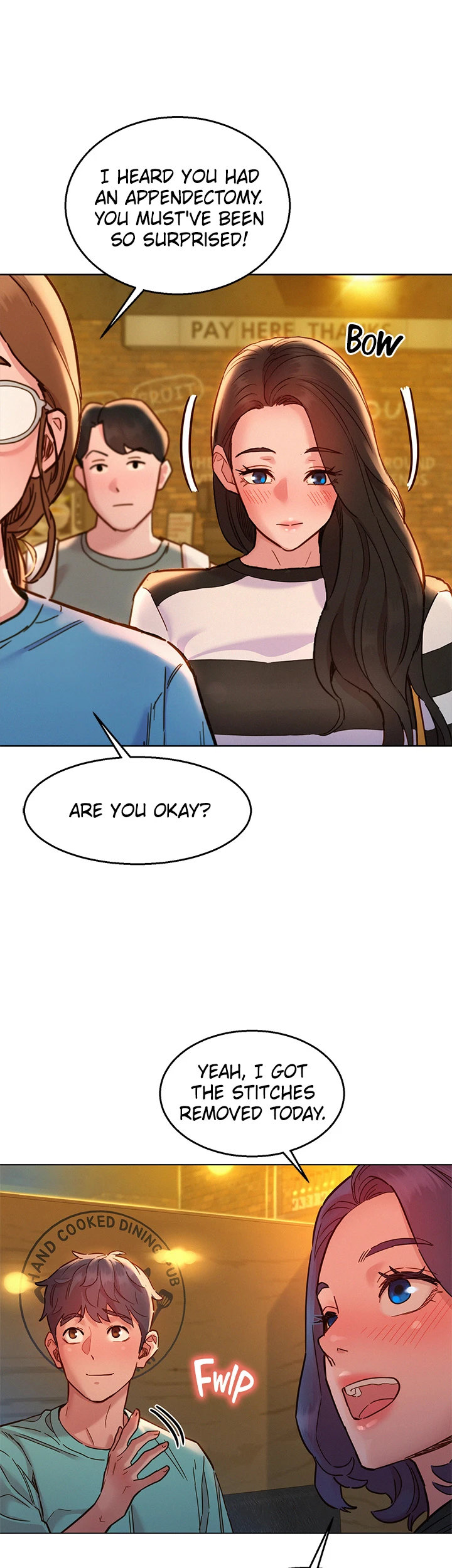 Let’s Hang Out from Today chapter 73 page 22