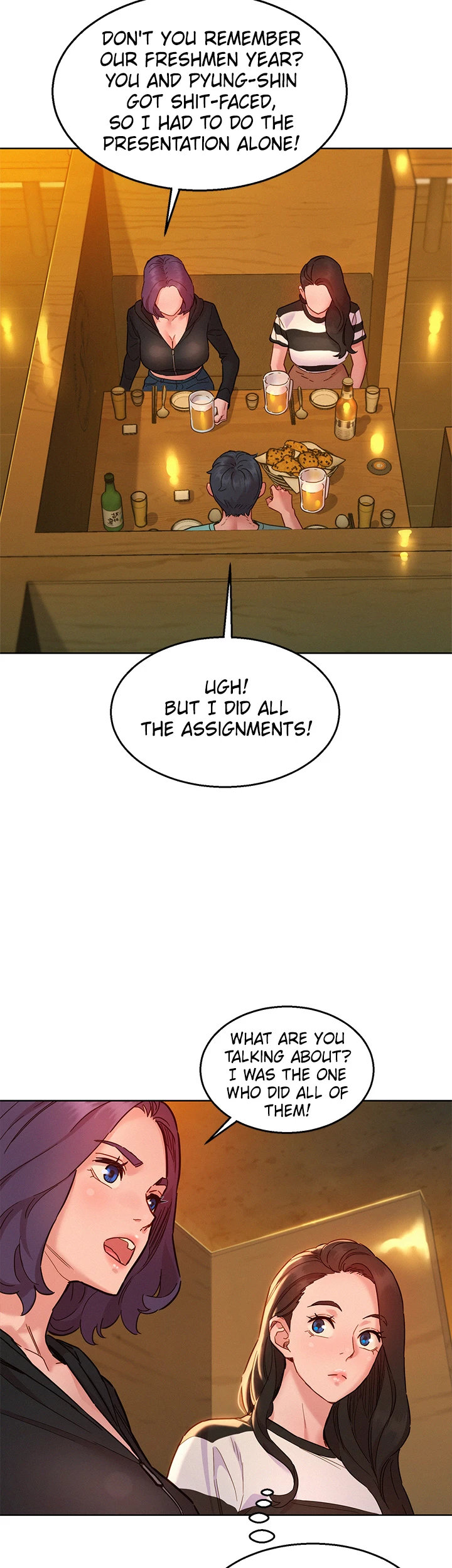 Let’s Hang Out from Today chapter 73 page 28