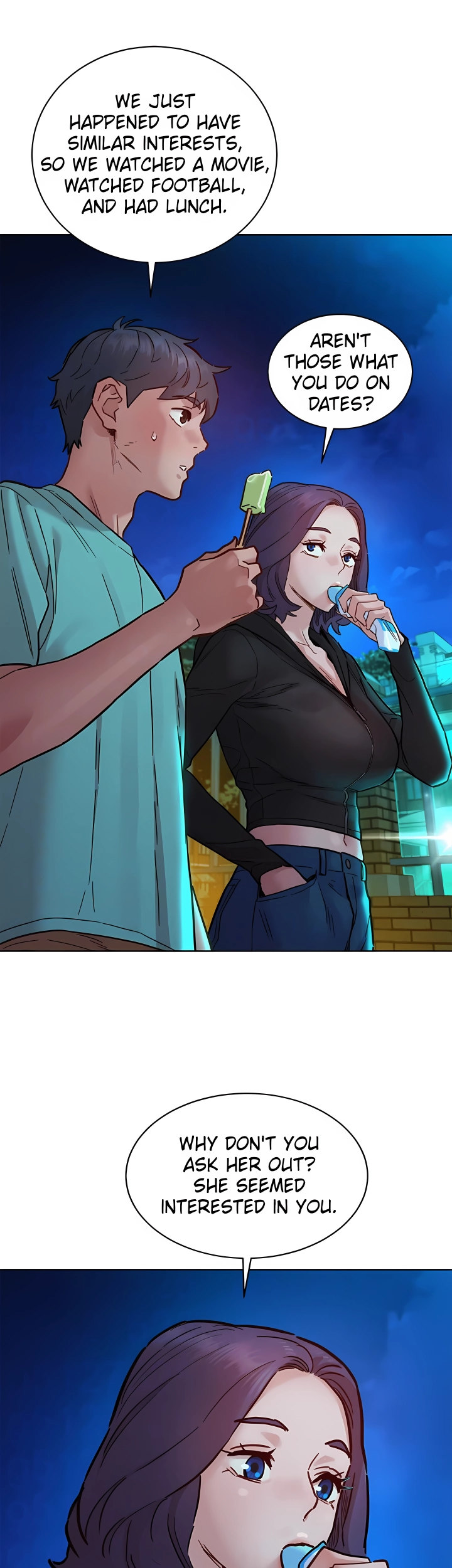 Let’s Hang Out from Today chapter 74 page 14