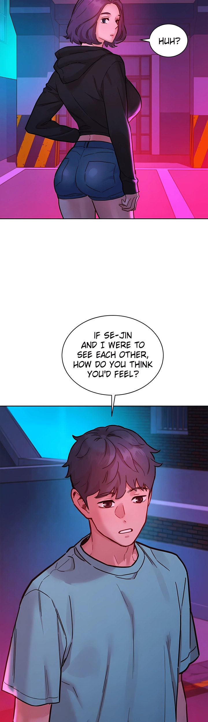 Let’s Hang Out from Today chapter 74 page 20