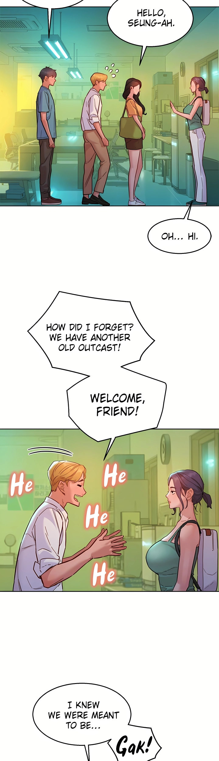Let’s Hang Out from Today chapter 74 page 40