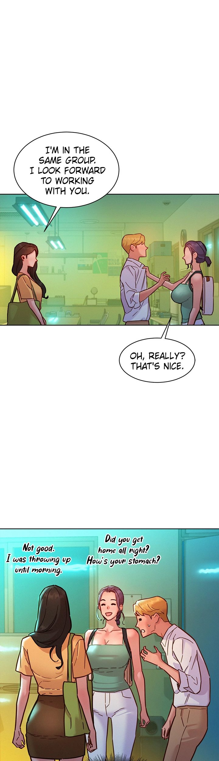 Let’s Hang Out from Today chapter 75 page 1