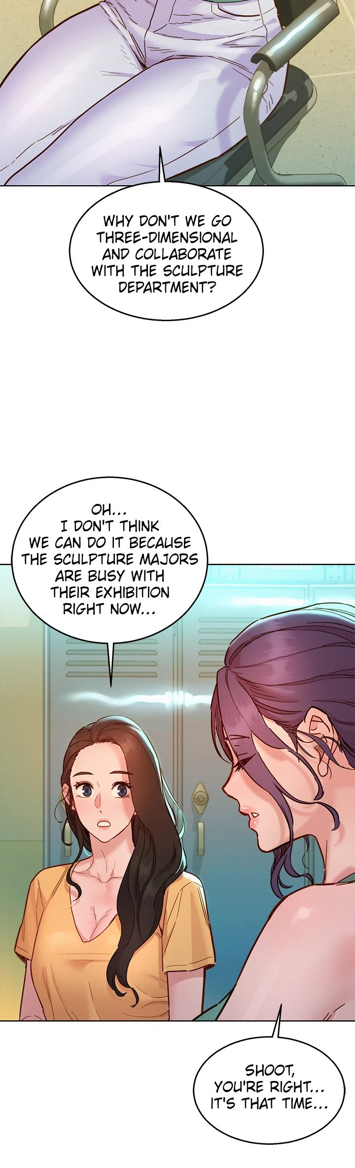 Let’s Hang Out from Today chapter 75 page 6