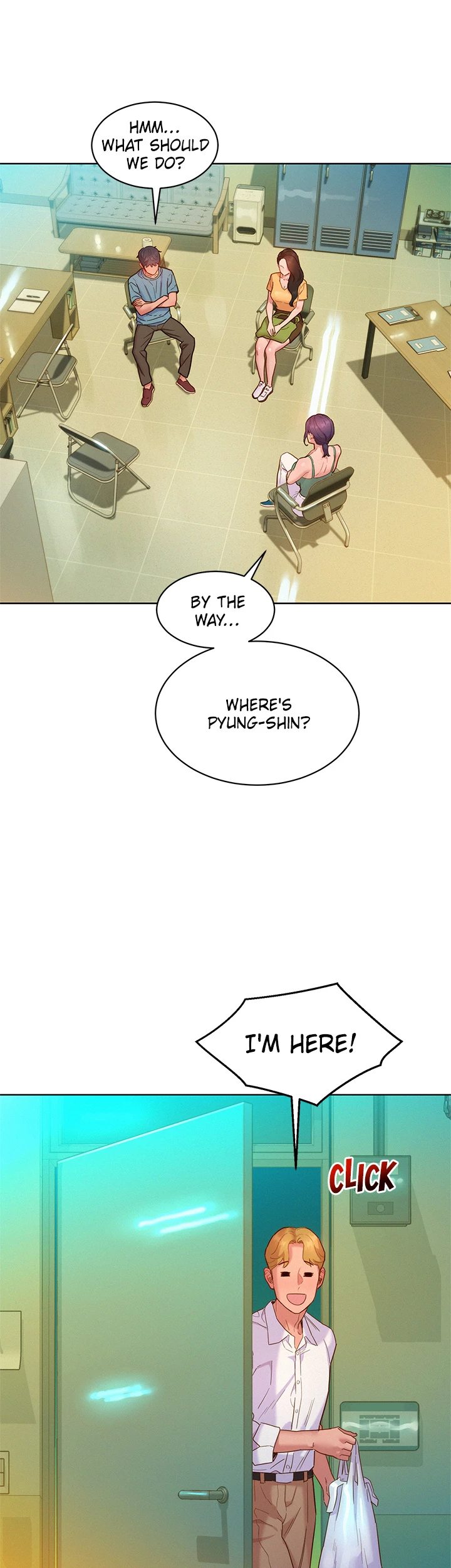 Let’s Hang Out from Today chapter 75 page 7