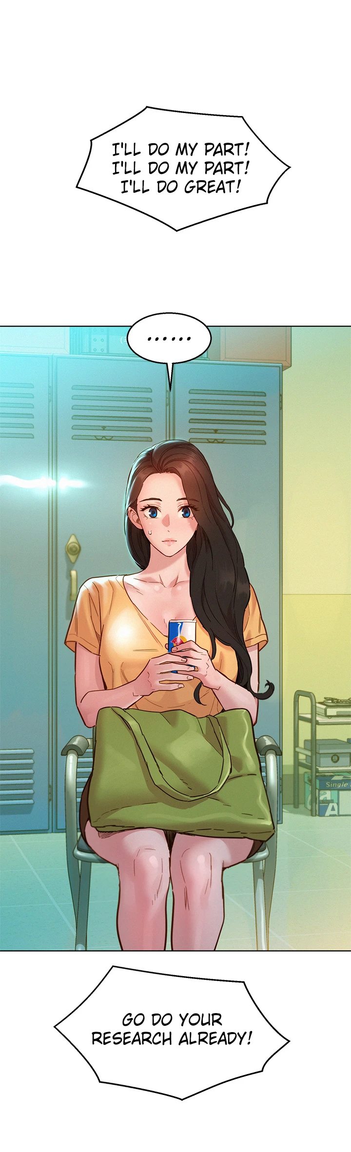 Let’s Hang Out from Today chapter 75 page 10