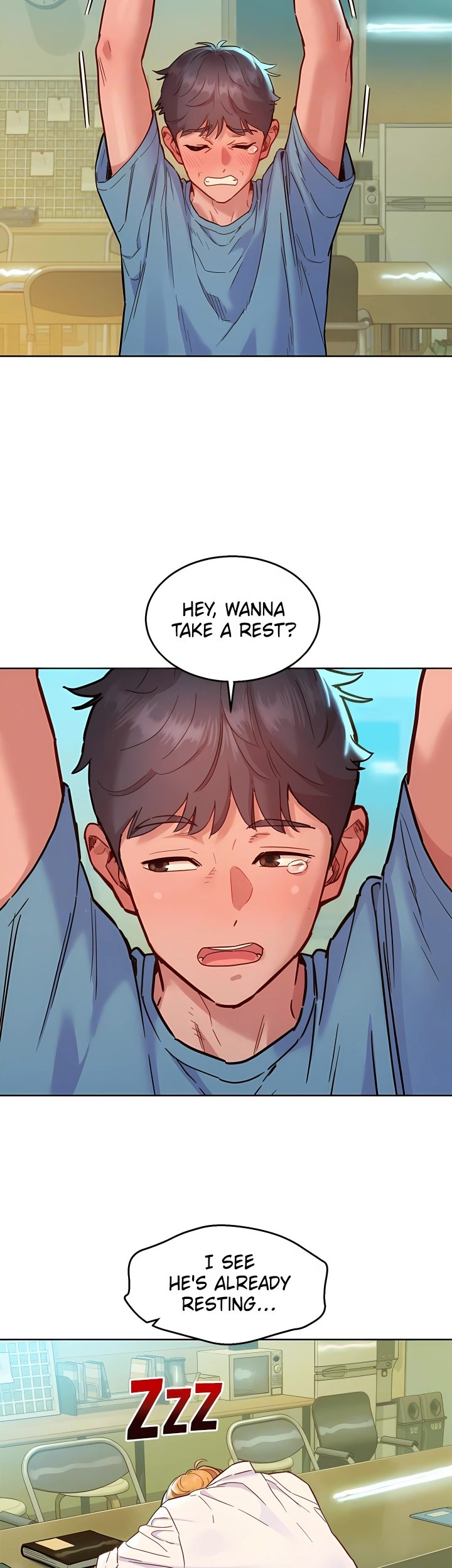 Let’s Hang Out from Today chapter 75 page 12