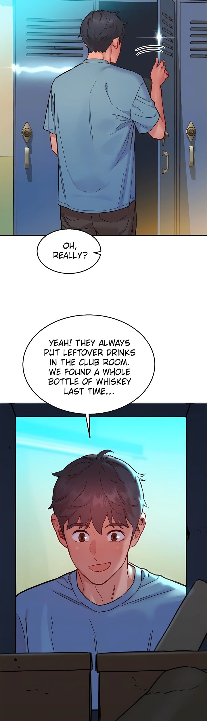 Let’s Hang Out from Today chapter 75 page 19