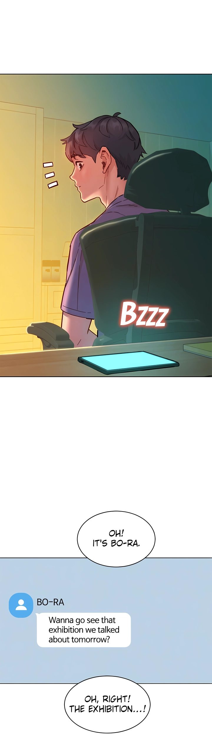 Let’s Hang Out from Today chapter 75 page 34