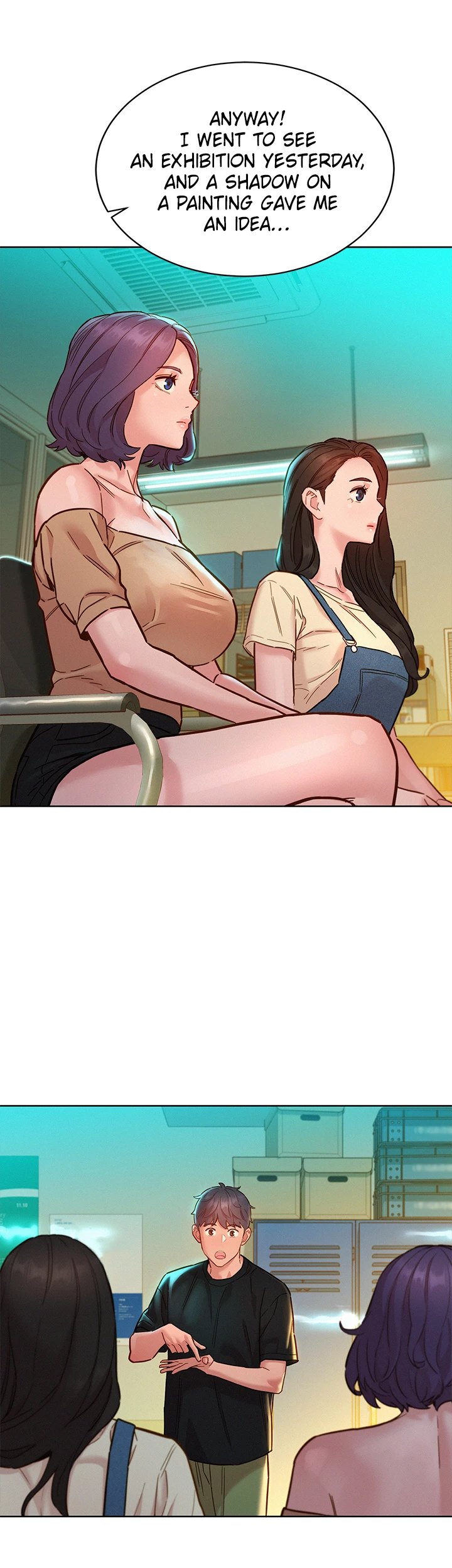 Let’s Hang Out from Today chapter 76 page 8