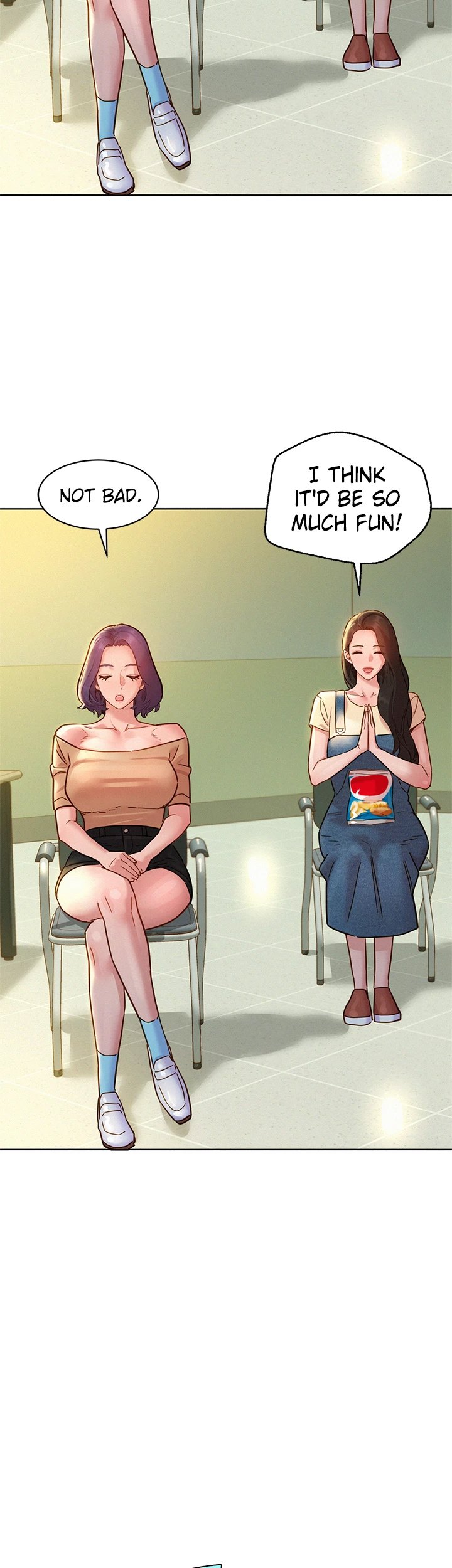 Let’s Hang Out from Today chapter 76 page 10