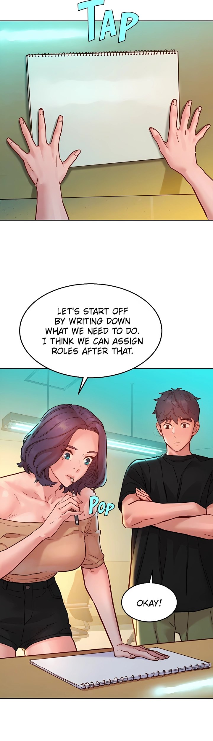 Let’s Hang Out from Today chapter 76 page 11