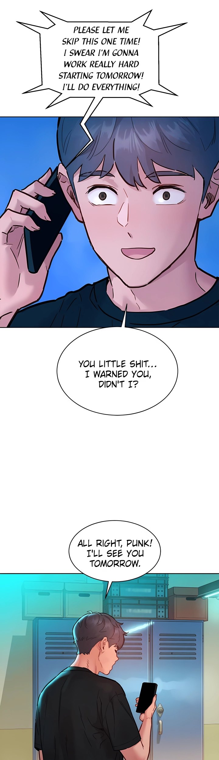 Let’s Hang Out from Today chapter 76 page 18