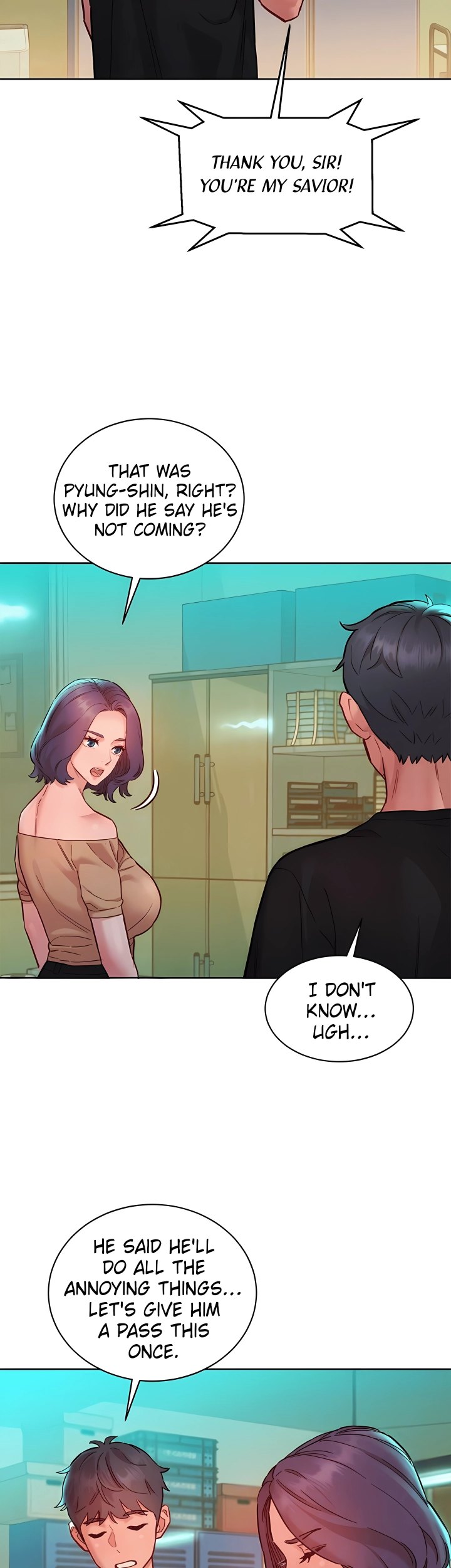 Let’s Hang Out from Today chapter 76 page 19