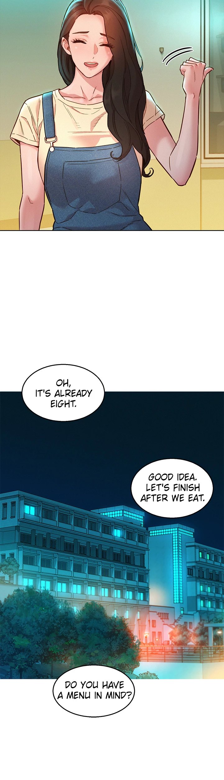 Let’s Hang Out from Today chapter 76 page 21
