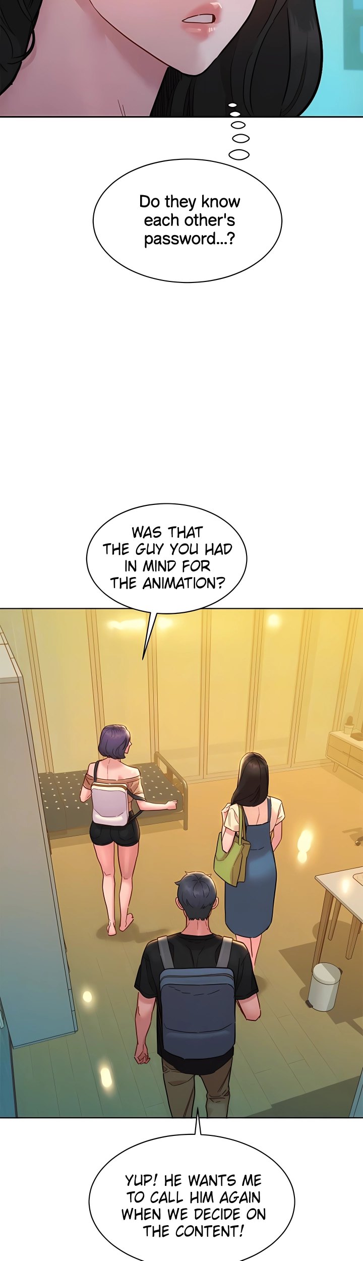 Let’s Hang Out from Today chapter 76 page 34