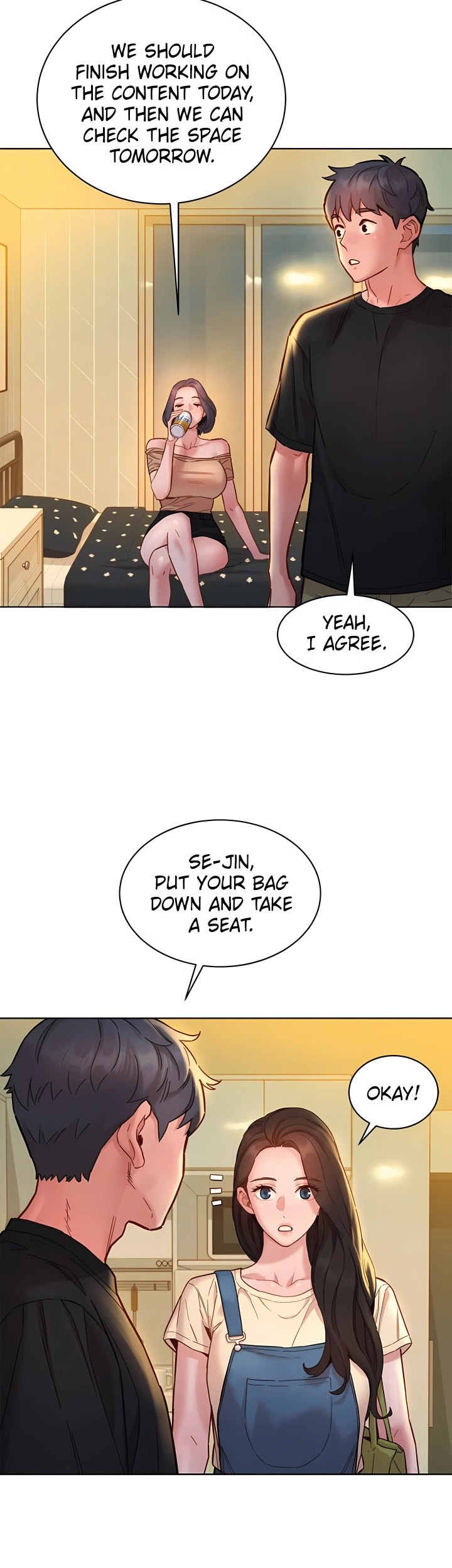 Let’s Hang Out from Today chapter 76 page 38