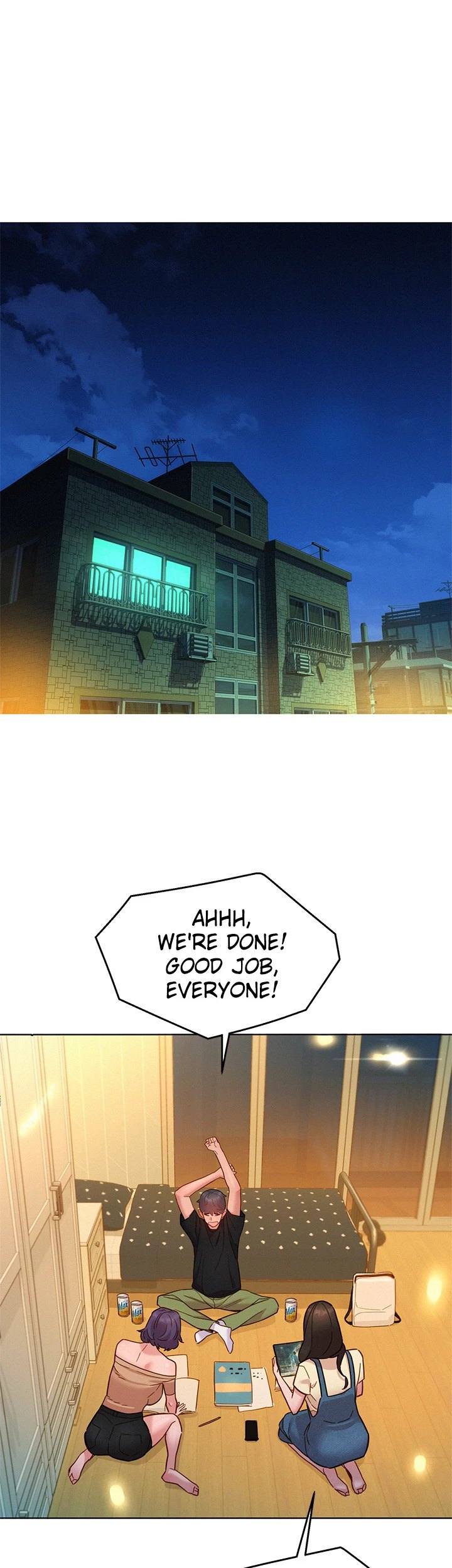 Let’s Hang Out from Today chapter 76 page 42
