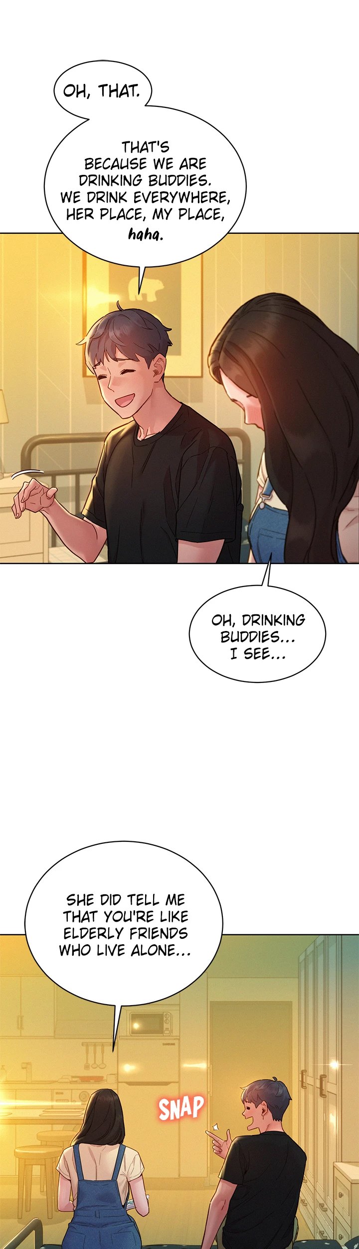 Let’s Hang Out from Today chapter 77 page 8