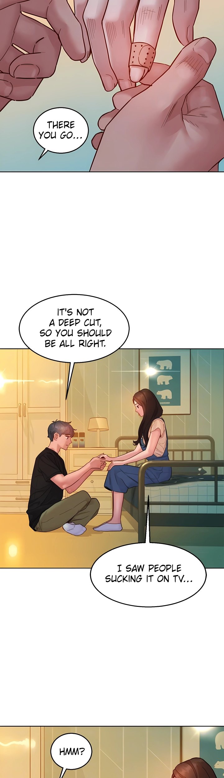 Let’s Hang Out from Today chapter 77 page 14