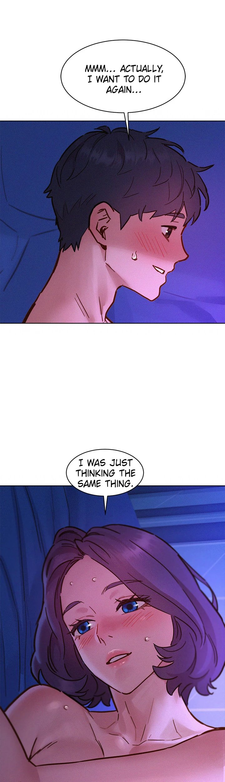 Let’s Hang Out from Today chapter 84 page 48