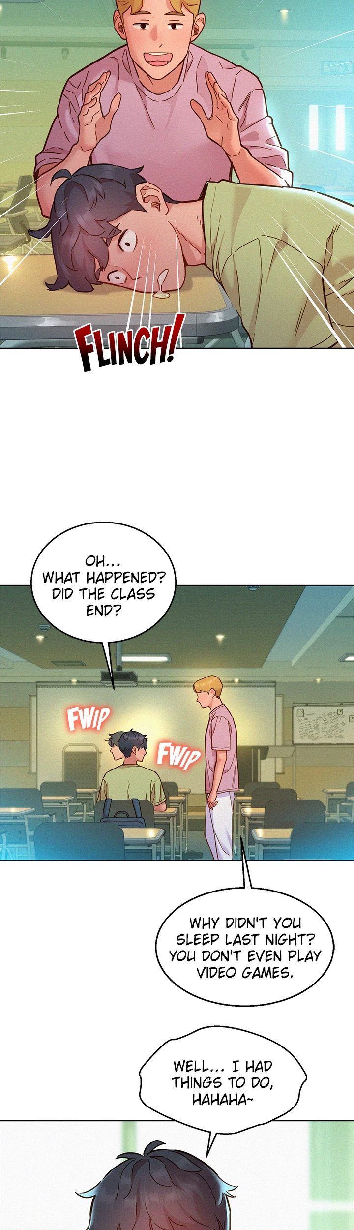 Let’s Hang Out from Today chapter 86 page 44