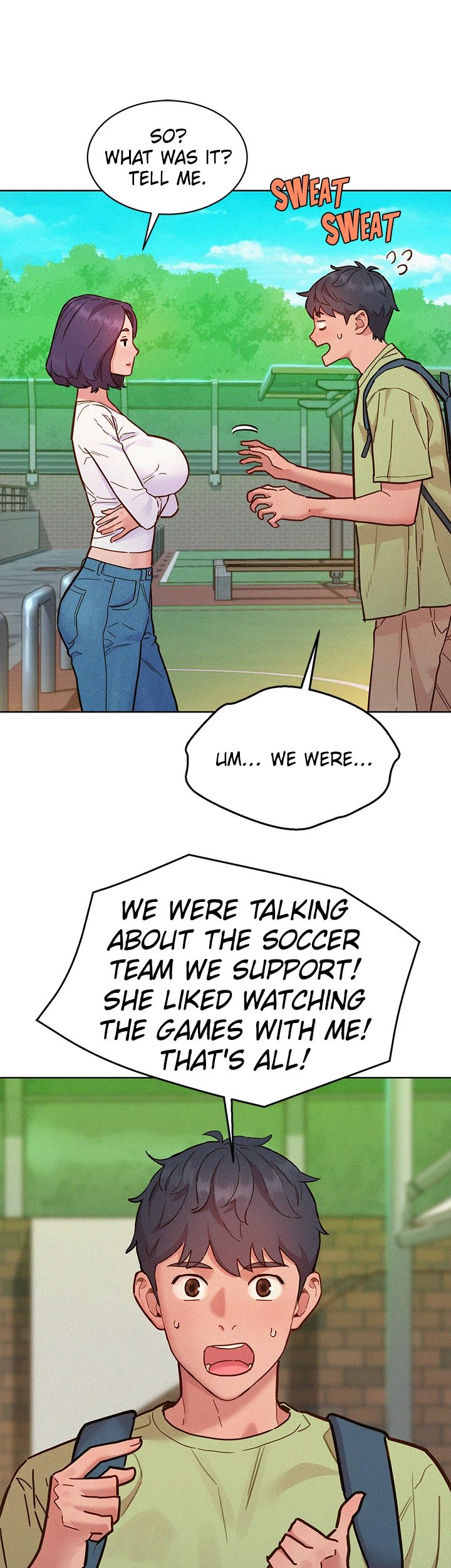 Let’s Hang Out from Today chapter 87 page 5