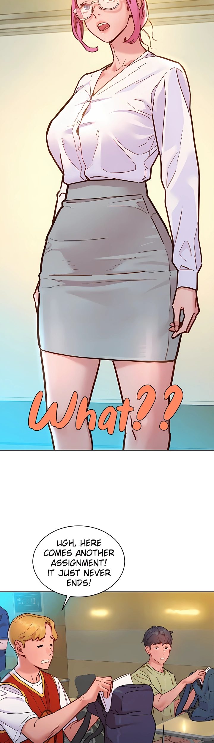 Let’s Hang Out from Today chapter 87 page 14