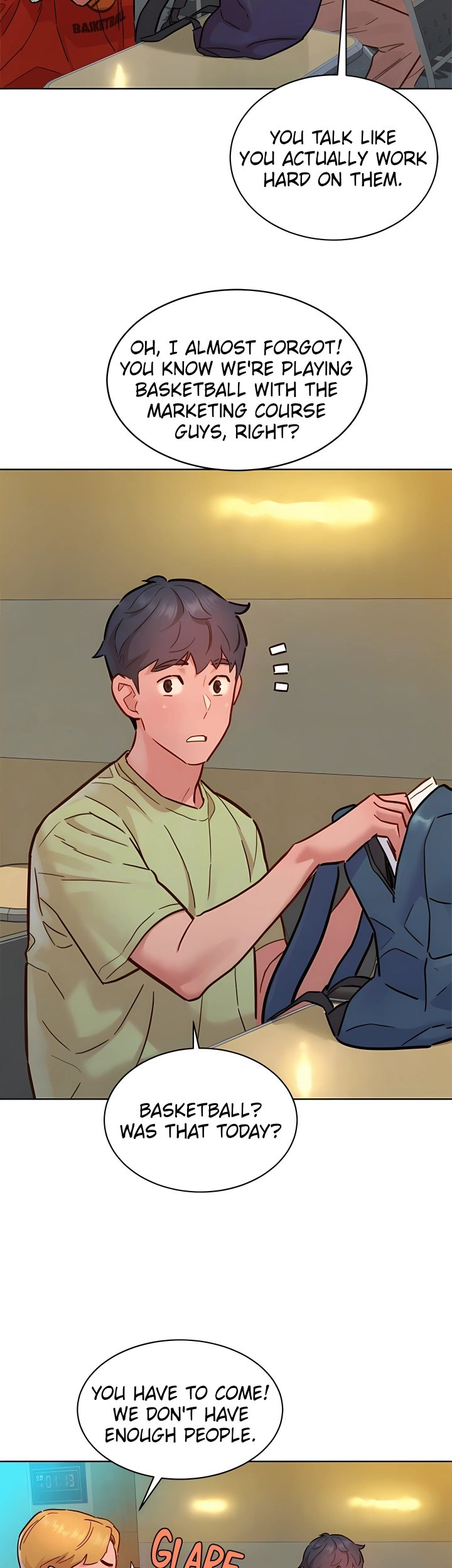 Let’s Hang Out from Today chapter 87 page 15