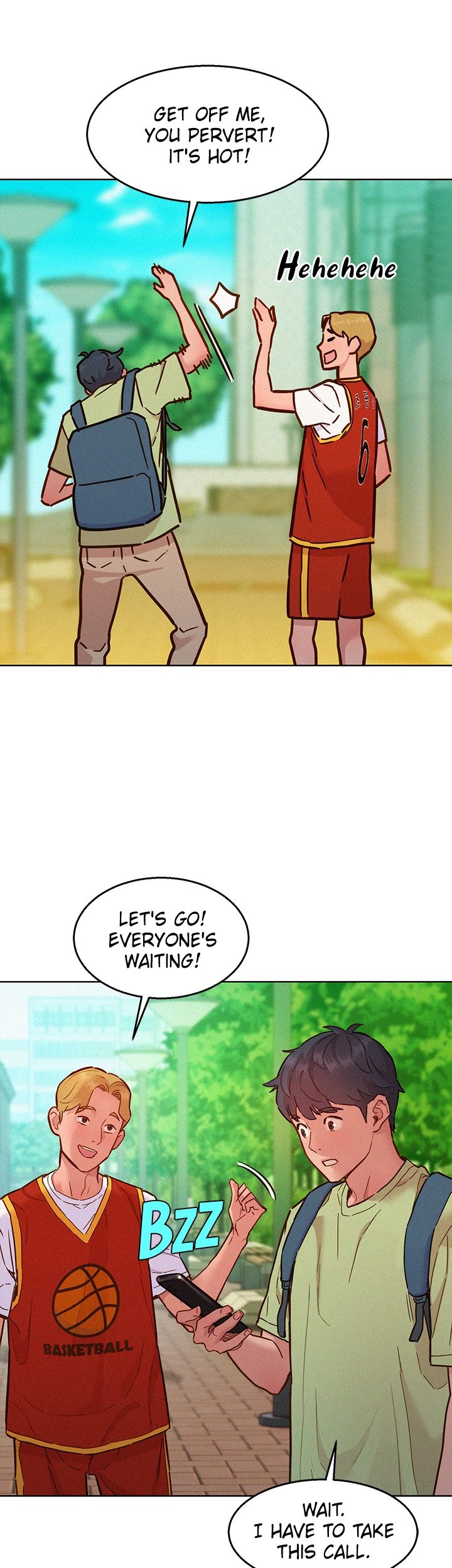 Let’s Hang Out from Today chapter 87 page 25