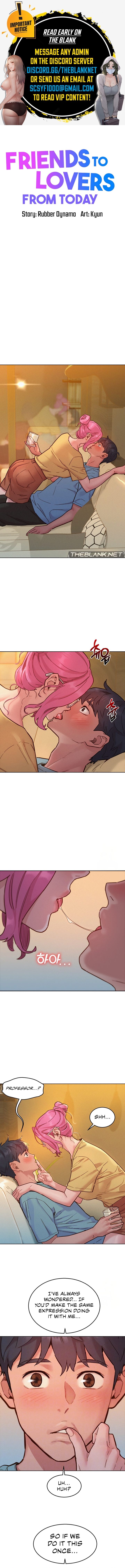 Let’s Hang Out from Today chapter 93 page 1