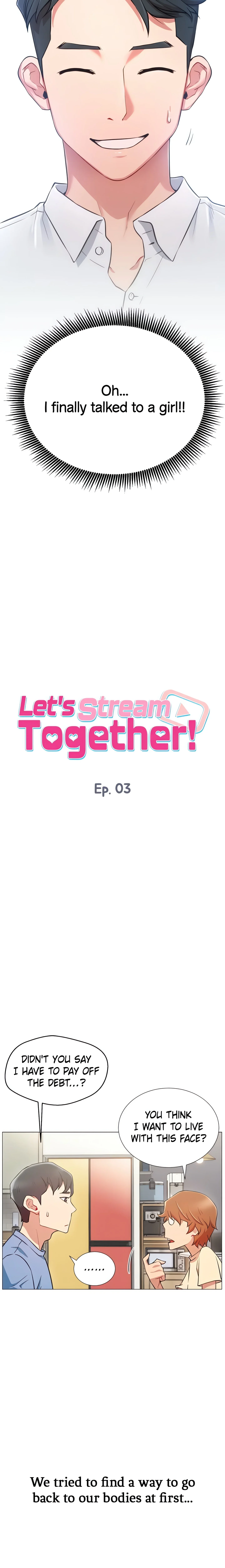 Let’s Stream Together! (Official) chapter 3 page 3