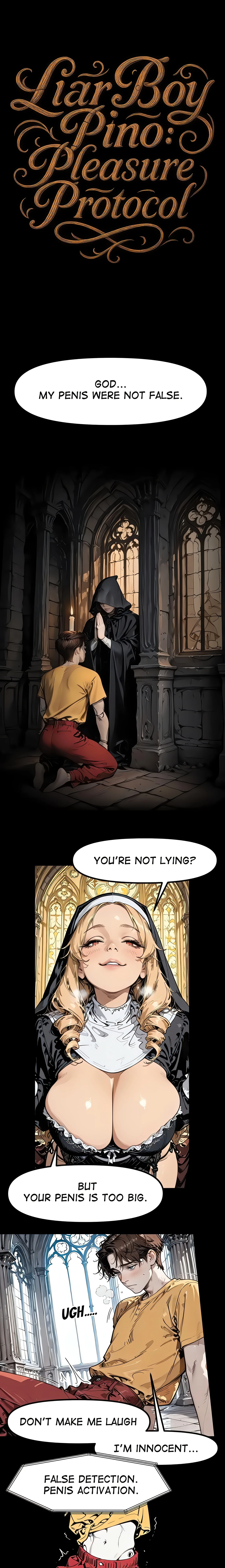 Liar Boy Pino: Pleasure Protocol (Uncensored) chapter 1 page 1