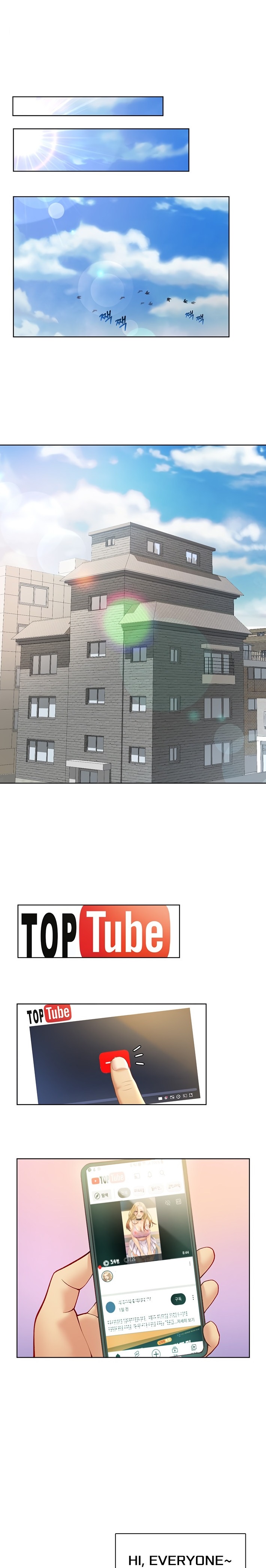 Like and Subscribe chapter 1 page 1