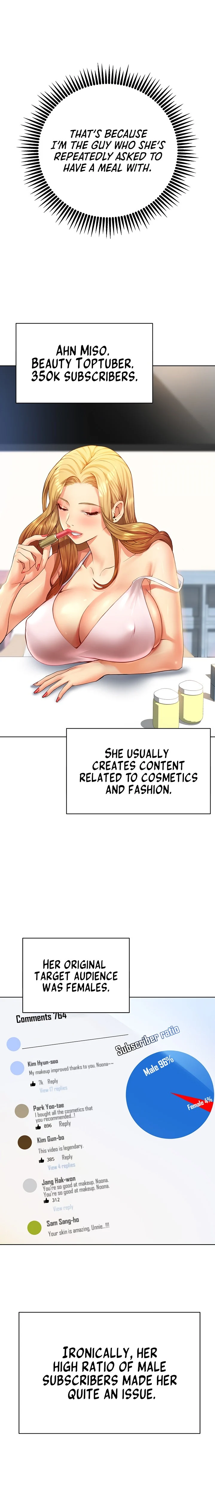 Like and Subscribe chapter 1 page 8