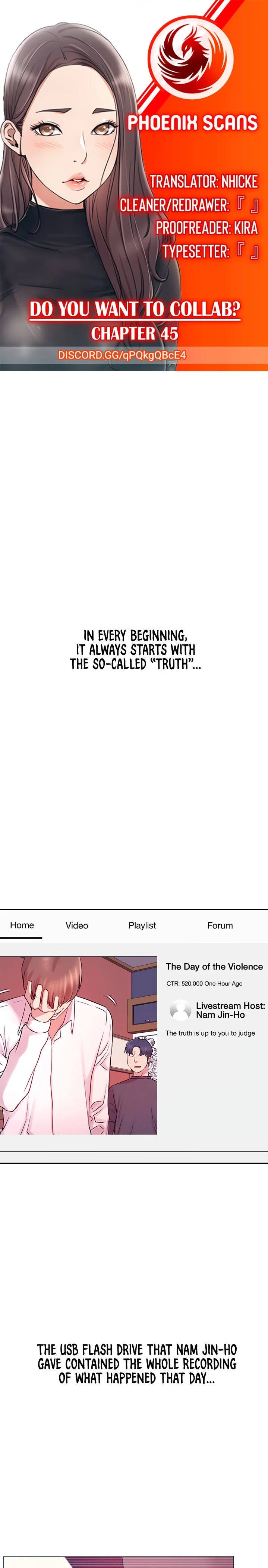 Live With : Do You Want To Do It? chapter 45 page 1
